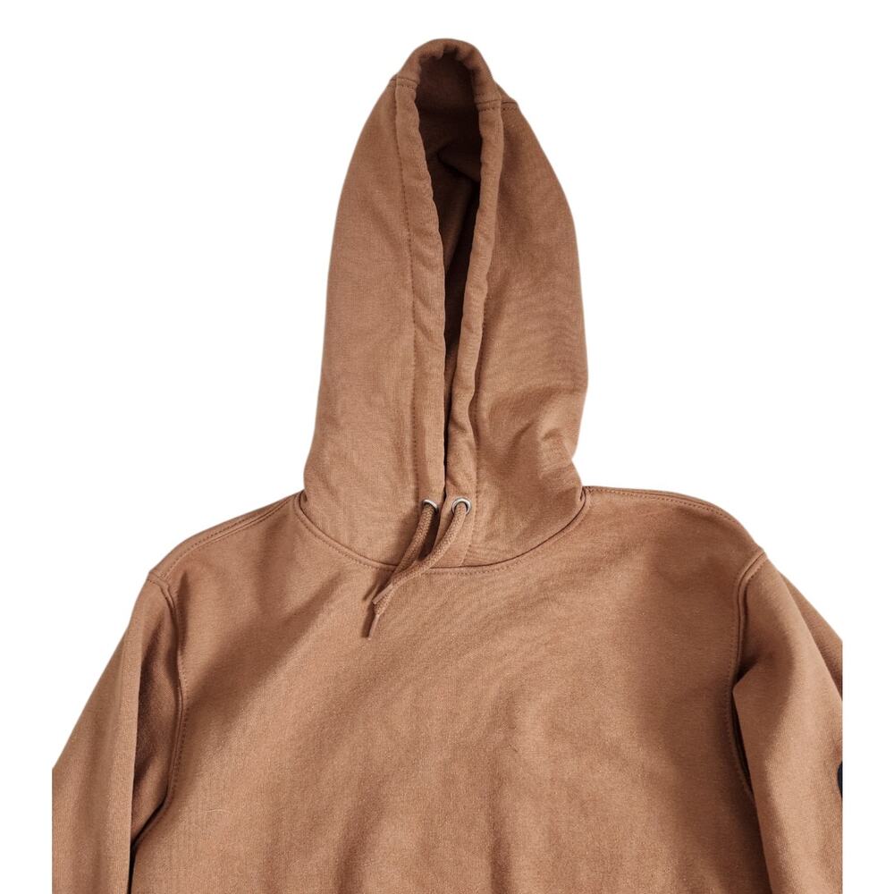 Carhartt Iconic Signature Logo Hooded Sweatshirt Size Small Front Pouch Pocket. - Picture 4 of 7